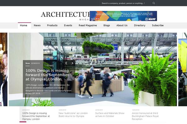 architectnews.co.uk site used Pressroom