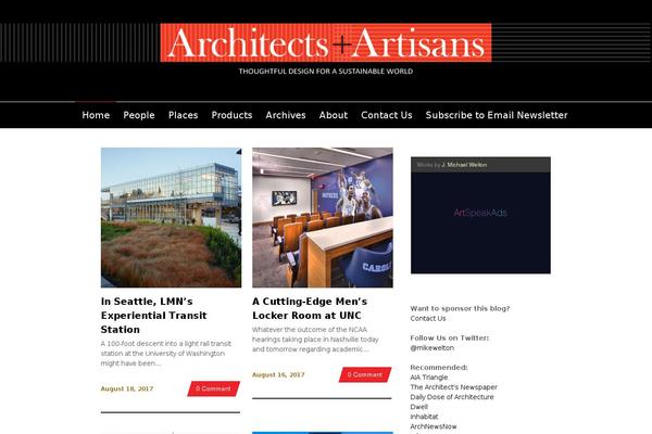 architectsandartisans.com site used Venus