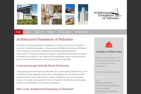 architecturalfoundation.org site used Afn
