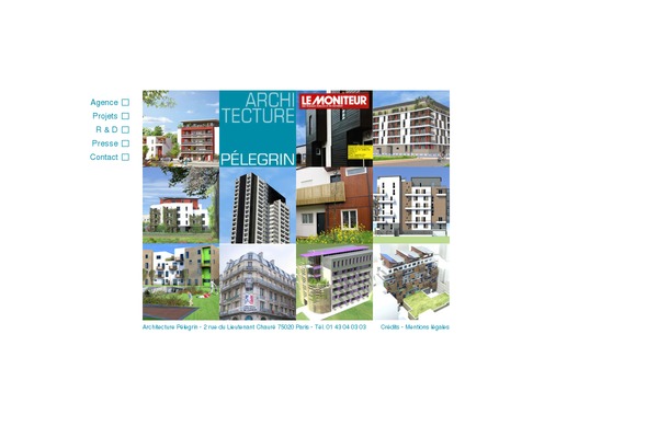 The7 Child theme site design template sample