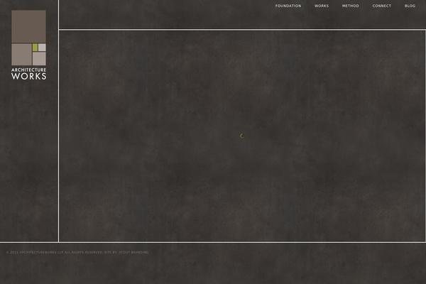 architectureworks.com site used Scout-theme