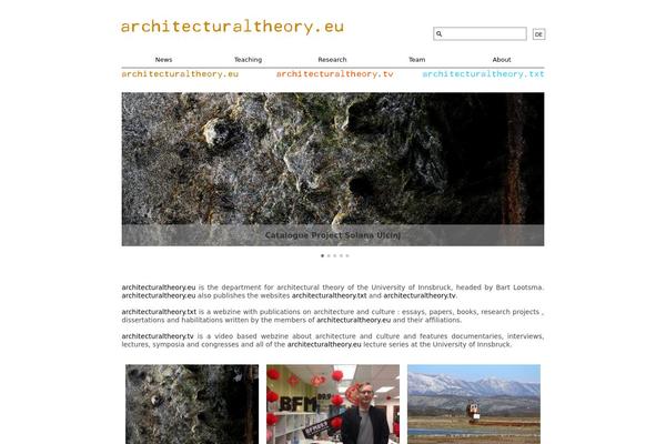 architekturtheorietv_neu theme websites examples