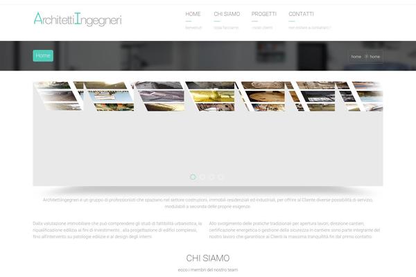 Arkitekt theme site design template sample