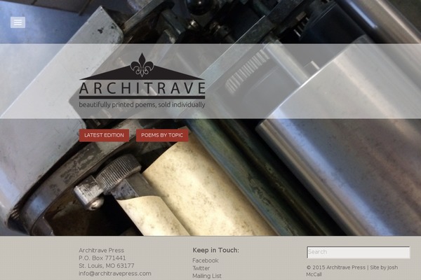 architravepress.com site used Architrave-theme-2014