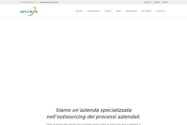 Bridge theme site design template sample