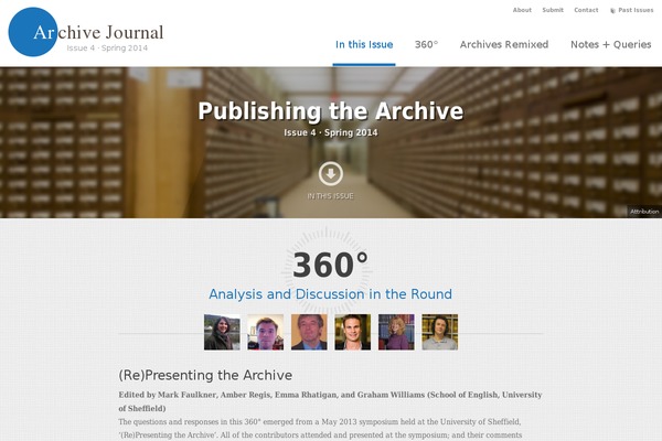 archivejournal.net site used Archivejournal