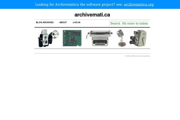 archivemati.ca site used Archivematica