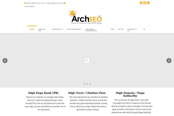 Site using Ultimate-elementor plugin