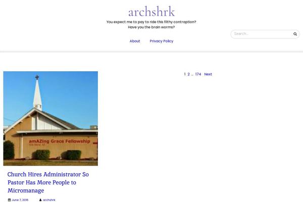 archshrk.com site used Simple-press