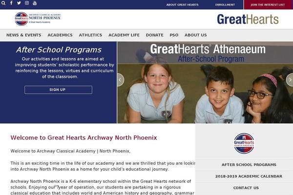 archwaynorthphoenix.org site used Great-hearts-academies