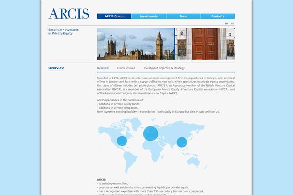 arcisgroup.com site used Arcis_theme
