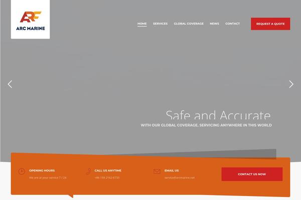 arcmarine.net site used KALLYAS Child