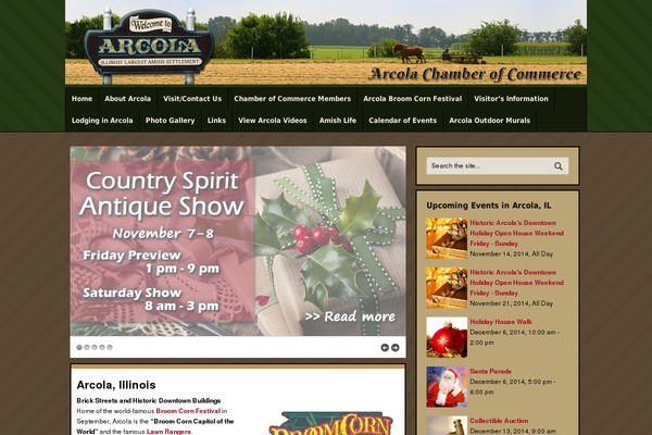 arcolachamber.com site used Kestrel