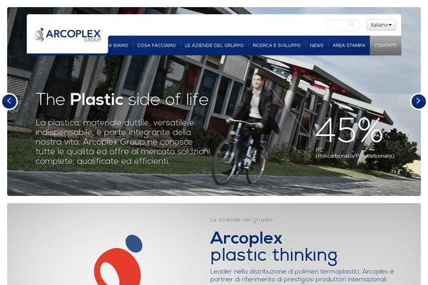 arcoplexgroup.it site used Arcoplex