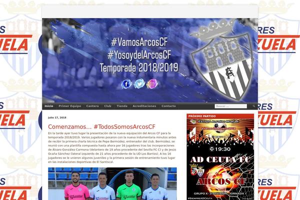 arcoscf.es site used Football Club