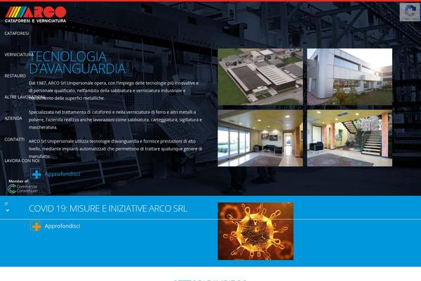 arcosrl.it site used Ocalab