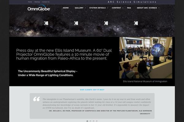 Karma theme site design template sample