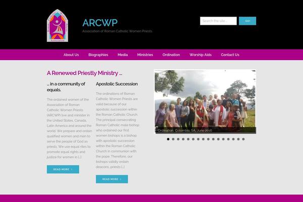 arcwp.org site used Arcwp