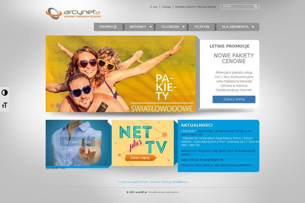 arcynet.pl site used Jambox2