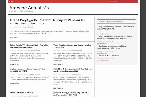 ardeche-actualites.com site used Wp_neuton5-v1.0.1