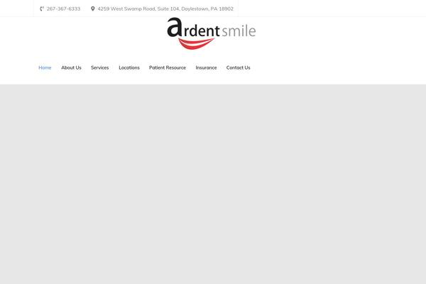 ardentsmile.com site used Dentiq