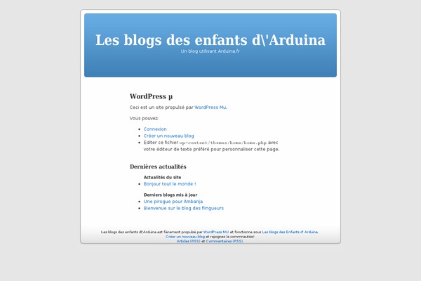 arduina.fr site used Flexxcanvas_103