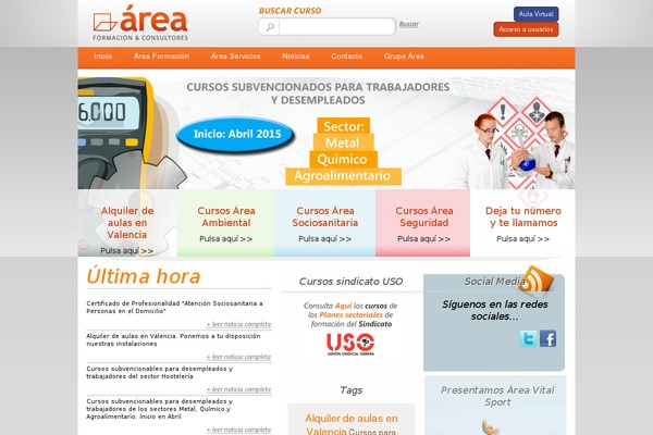 areaconsultores.es site used Area