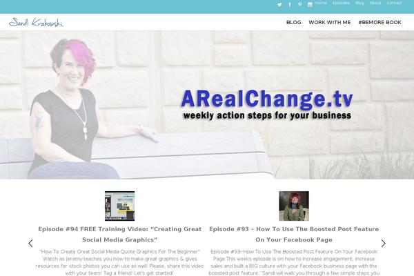arealchange.tv site used Wave