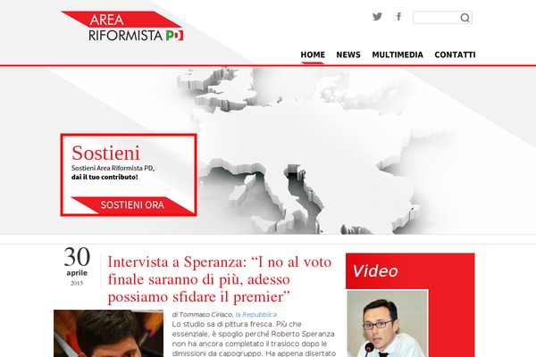 areariformistapd.it site used Areariformistapd