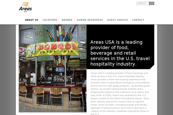 areasusa.com site used Areas