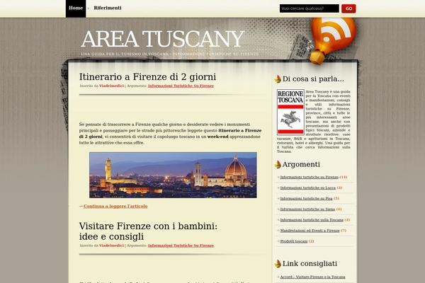 areatuscany.com site used Wiking