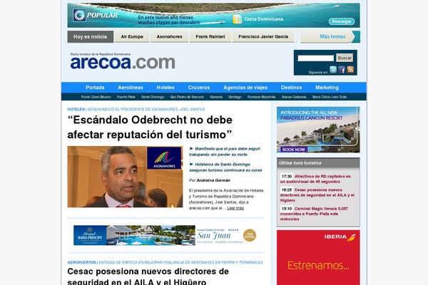 arecoa.com site used Arecoa