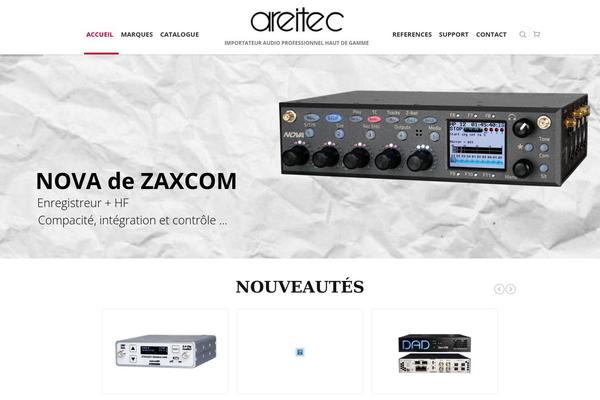 areitec.fr site used Areitec