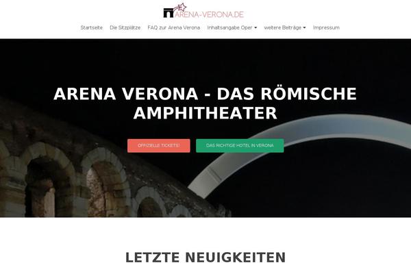 Twenty Seventeen theme site design template sample