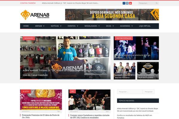 arena8.com.br site used Arena8