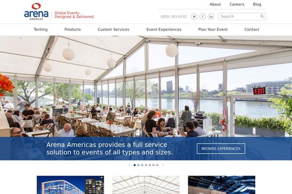 arenaamericas.com site used Arenaamericas
