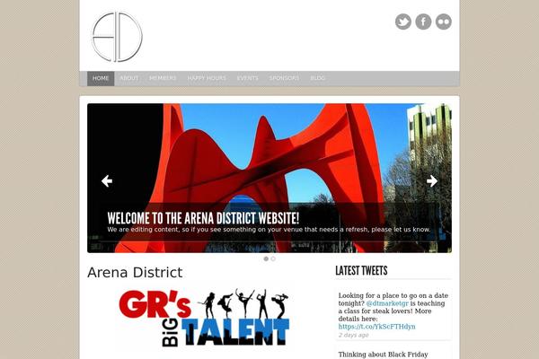 arenadistrictgr.com site used Origin-ultimate-theme