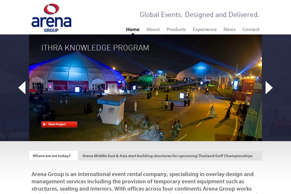 arenagroup.com site used Arena_arch