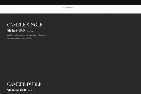 Albergo theme site design template sample