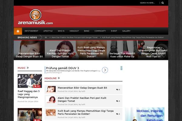 arenamusik.com site used Worldwide-v1-03