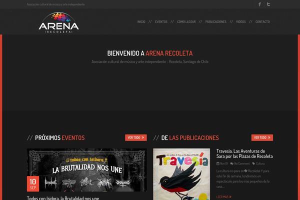arenarecoleta.com site used Ta-music