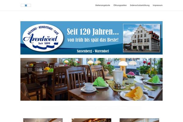 Divi theme site design template sample