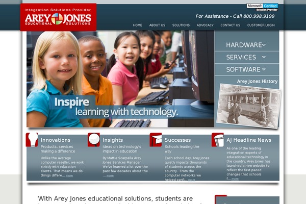 areyjones.com site used Arey_jones