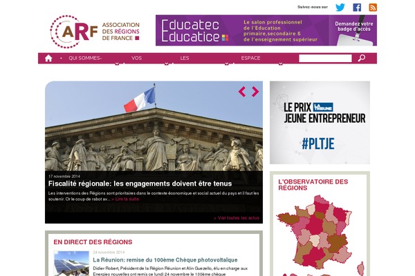 arf WordPress theme, websites list used arf theme arf theme websites examples