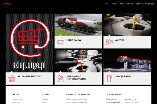 arge theme websites examples