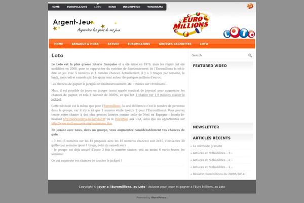 argent-jeu.com site used Icreditcard