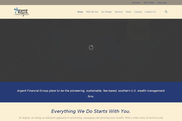 Salient theme site design template sample