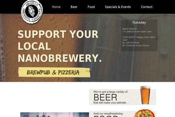 argillabrewing.com site used Argilla