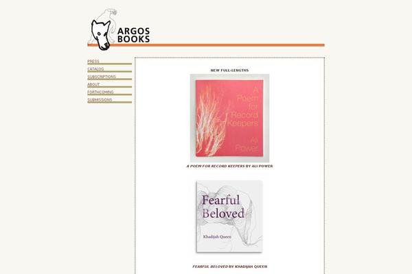 argosbooks.org site used Argos2