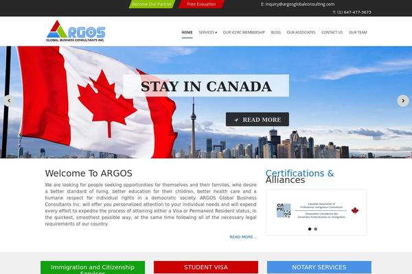 argosglobalconsulting.com site used Argos